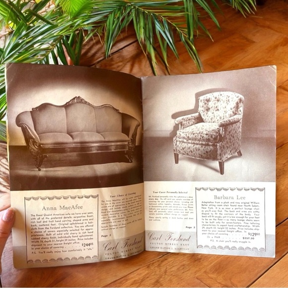 VINTAGE Quaint American Furniture & Home Accessories Catalog Pamphlet - Picture 3 of 13